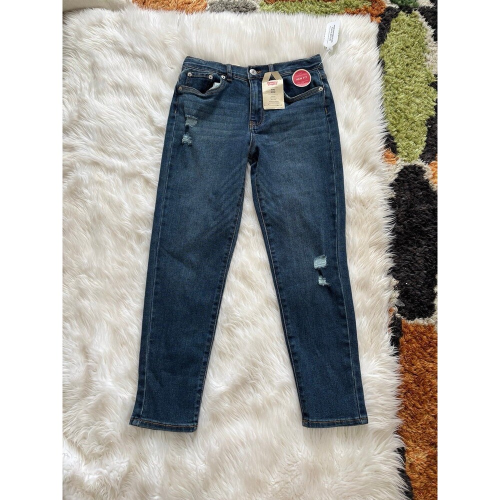 Levi mini mom jeans Girls 10